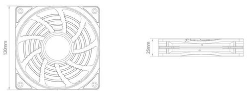 купить Кулер Deepcool CF120, 1x A-RGB PWM LED Fan в Кишинёве 