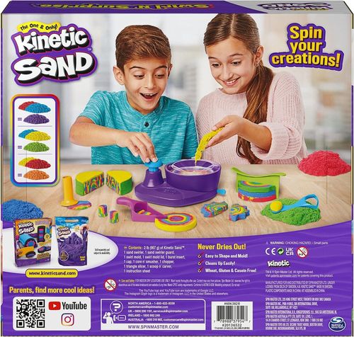 купить Набор для творчества Kinetic Sand 6063931 Swirl and Surprise в Кишинёве 