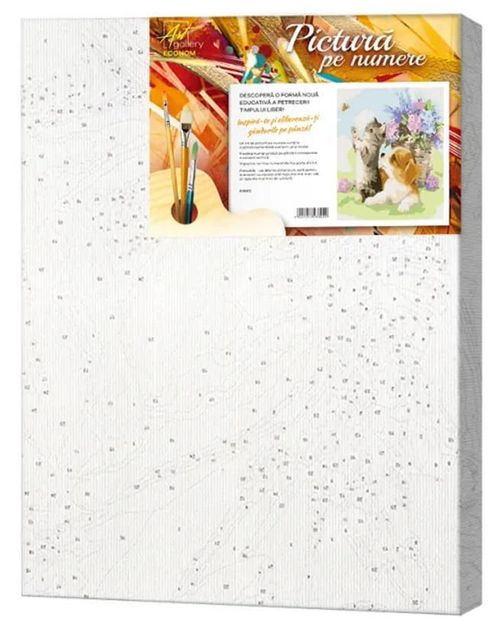 купить Картина по номерам Art Gallery EX7533 Jocul cu fluture 30x40cm Eco в Кишинёве 