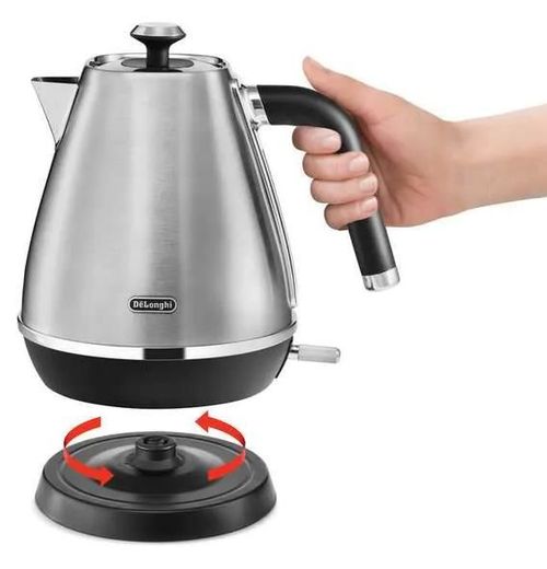 купить Чайник электрический DeLonghi KBI2001.S Distinta в Кишинёве 