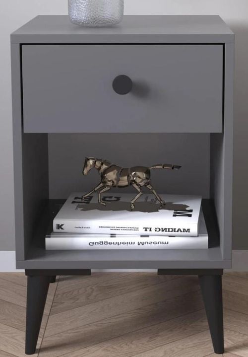 купить Тумба Remaks Zambak 1 C Anthracite в Кишинёве 