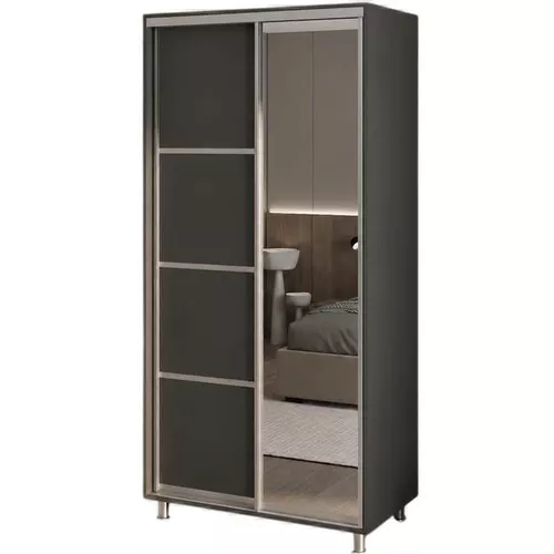 cumpără Dulap my-STYLE C10H1T06AM02-U21, 100x210, антрацит în Chișinău 