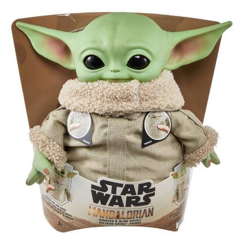 купить Игрушка Mattel JKN41 Războiul stelelor: Grogu mandalorian de pluș в Кишинёве 