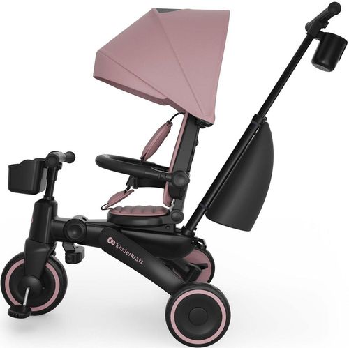 купить Велосипед-коляска KinderKraft KRJAZZ03PNK0000 Jazz 3 Pink в Кишинёве 