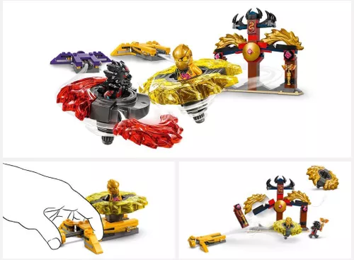 купить Конструктор Lego 71826 Ninjago Spinjitzu Dragon Battle Pack в Кишинёве 