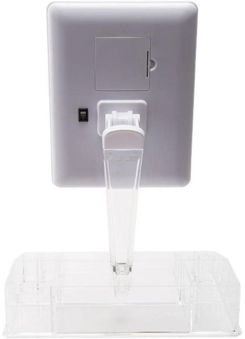 cumpără Cutie depozitare 5five 56161 Organizator cosmetica Selena cu oglinda LED 28.2X16.4X38cm în Chișinău 