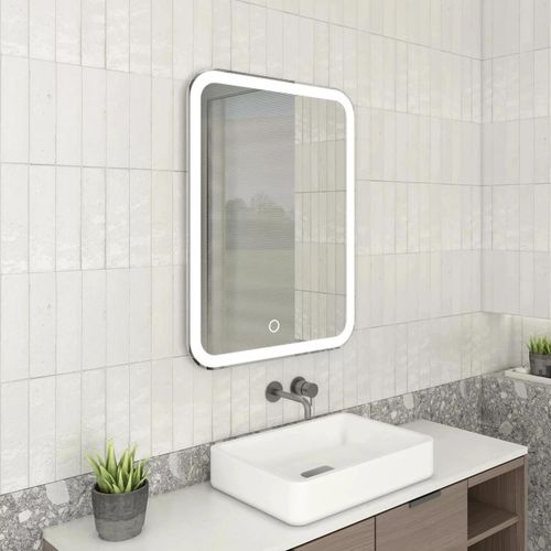 cumpără Oglindă baie Dubiel Vitrum HUGO 80x80 LED touch în Chișinău 