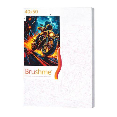 cumpără Tablou pe numere BrushMe BS54130 40x50cm Eco, Flux de adrenalina în Chișinău 