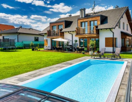 купить Павильон для стационарного бассейна Albixon Sydney Clear As в Кишинёве 