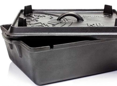 купить Казан Petromax Loaf Pan 5,5L cu capac si fund plat, fonta в Кишинёве 