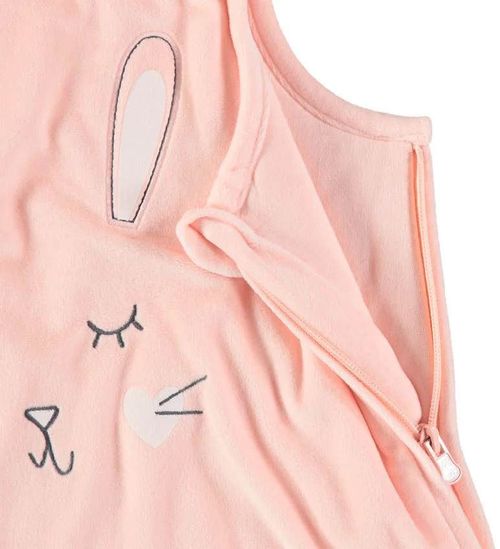 купить Детское постельное белье Premaman PCHUC7-ROC-T01 Sac de dormit fara maneci Velour Lapin в Кишинёве 