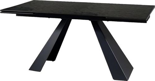 cumpără Masă Signal Salvadore melted glas (160-240)X90/czarnyr mat în Chișinău 