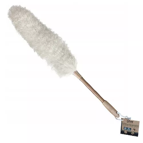 купить Аксессуар для уборки Promstore 55373 Pamatuf pentru praf 70cm, microfibra, maner din bambus в Кишинёве 