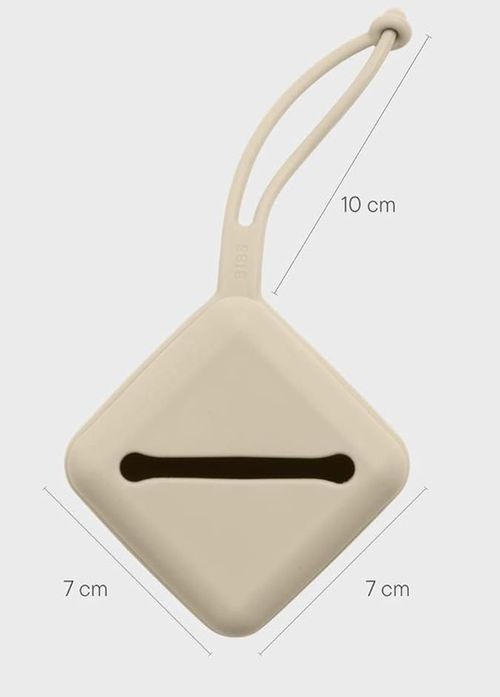 купить Пустышка BIBS 4210300 Cutie pentru suzete din silicon Mauve в Кишинёве 