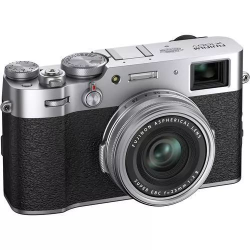 купить Фотоаппарат компактный FujiFilm X100V silver в Кишинёве 