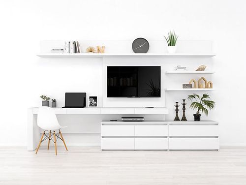 cumpără Set mobilă living Indart Livingul Kubo 23 (340x50x203) în Chișinău 