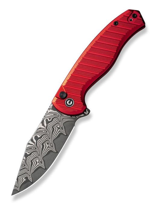 купить Нож походный Civivi C23040B-DS1 Stormhowl, mâner aluminiu roșu, Button Lock в Кишинёве 