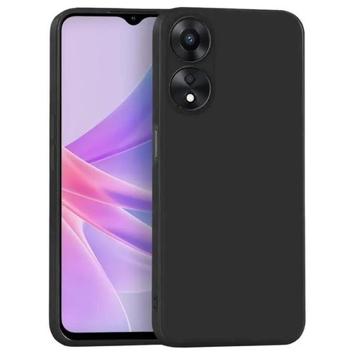 купить Чехол для смартфона Helmet Liquid Silicone Oppo A78 4G, Black в Кишинёве 