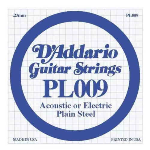 cumpără Coarda pentru instrument muzical D’Addario PL009 chitara în Chișinău 