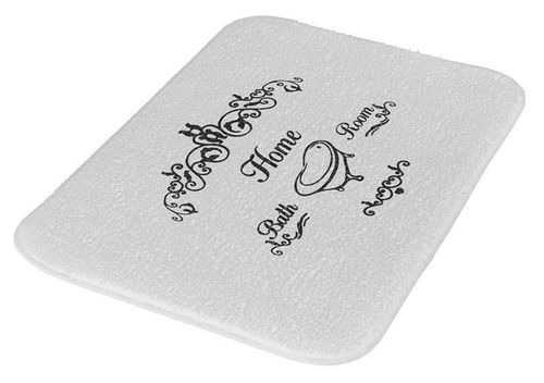 cumpără Covoraș de baie Bisk 07490 NICEA 40x60 cm alb în Chișinău 