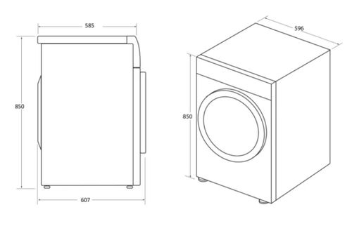 купить Сушильная машина Candy CSOE H7A2TE-S в Кишинёве 