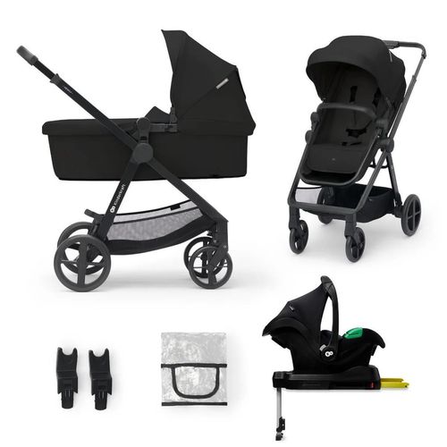 cumpără Сărucior pentru copii KinderKraft NEWLY 4IN1 KSNEWL00BLK400I MINK PRO BLACK în Chișinău 