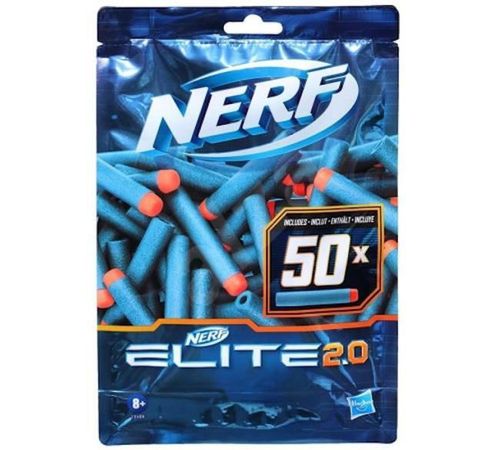 купить Игрушечное оружие Nerf E9484 Elite Refill (50pcs) в Кишинёве 
