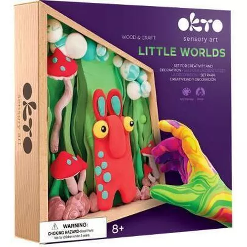 cumpără Set de creație Okto 20031 DIY Set de plastilină ușoară Lumi mici Trol în Chișinău 