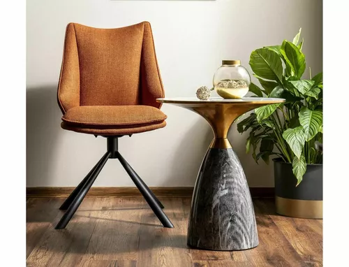 купить Журнальный столик Signal Leo FI 50*54 bialy/szary в Кишинёве 