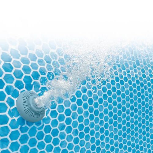 cumpără Piscină cu cadru Intex 26396 Graphite Gray Panel 400x300x124cm, 10091L, cadru metalic în Chișinău 