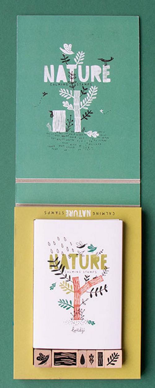 купить Набор для творчества Londji AC011 Activities - Calm Stamps- Nature в Кишинёве 
