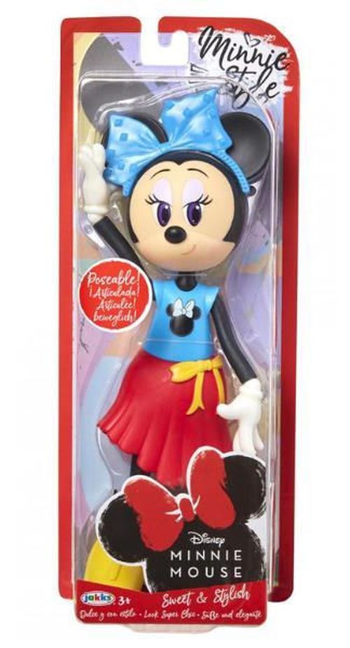 купить Кукла miscellaneous JKMM20760 Papusa Minnie Mouse cu fundita albastra в Кишинёве 