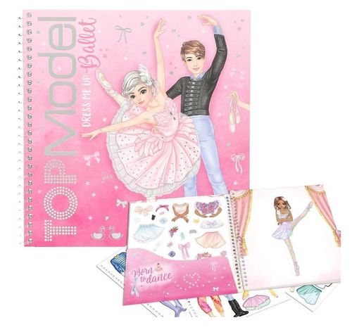 купить Набор для творчества TOPModel 0413611 Caiet de schite Fashion ballet в Кишинёве 