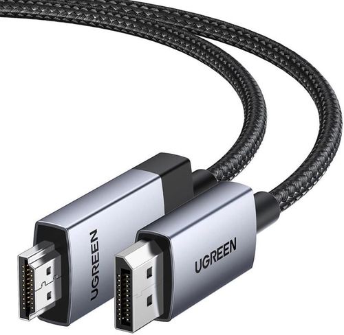купить Кабель для IT Ugreen 15774, DP to HDMI 4K@60Hz 2M, Black в Кишинёве 