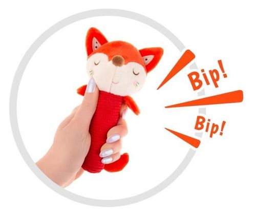 cumpără Zornăitoare Akuku 140327 Погремушка плюш Fox A0643 în Chișinău 