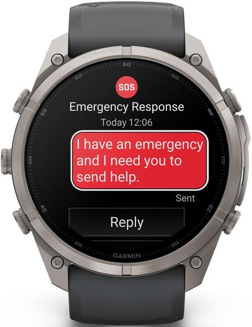 cumpără Ceas inteligent Garmin Fenix 9 Pro, 51mm, inReach,Ti w/Grpht/BkBnd (010-04337-21) în Chișinău 