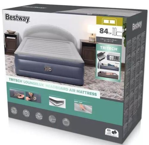 cumpără Saltea gonflabilă Bestway 671BDBW Saltea cu pompa electrică 220V încorporată, 229х152х84cm în Chișinău 