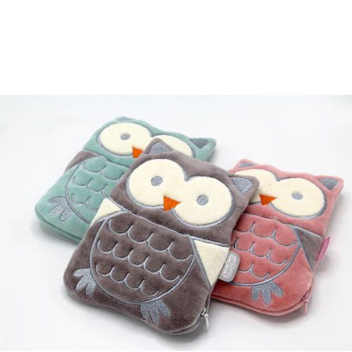 Подушка антиколиковая с вишневой косточкой BabyJem Pink Owl 