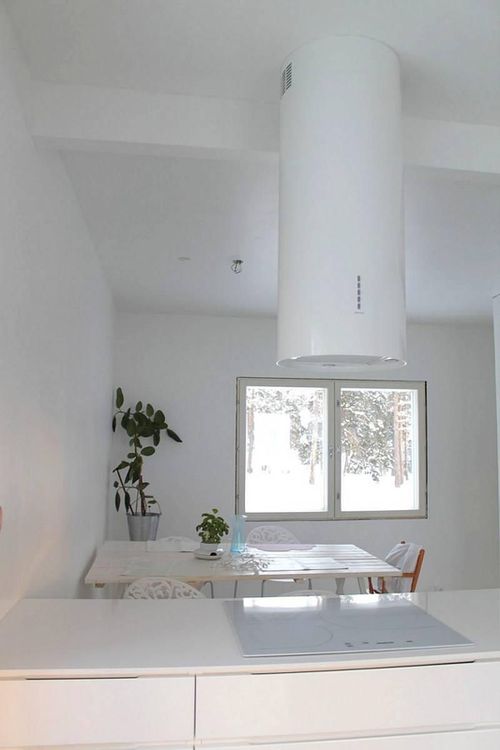 купить Вытяжка Falmec POLAR EVO WALL 35 EU White (w/o filter pack) в Кишинёве 