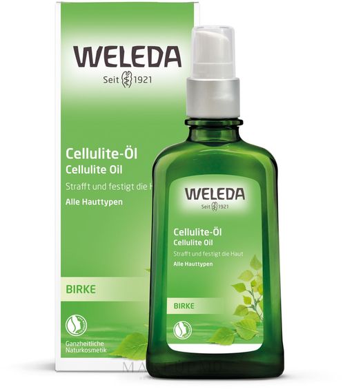 Ulei de mesteacăn cu effect anticellulitic Weleda 100 ml 