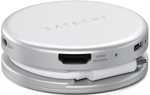 купить Переходник для IT Satechi OntheGo 5in1 Multiport Adapter Silver в Кишинёве 