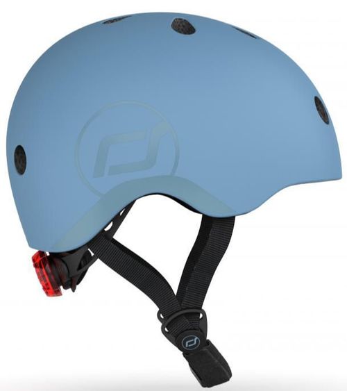 купить Защитный шлем Scoot&Ride 00891 Casca de protectie pentru copii cu sistem de reglare Steel M-L в Кишинёве 