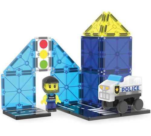 купить Конструктор miscellaneous 252020MT Magna-Tiles Police Patrol Set 20pcs в Кишинёве 