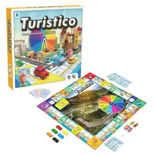 купить Настольная игра Noriel NOR5939 Joc de societate Turistico, (ro), Smile Games в Кишинёве 