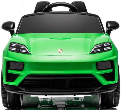 cumpără Mașină electrică pentru copii Kids car DK-PM666_Green Porsche Macan Turbo EV, 12V10AH, scaune din piele în Chișinău 