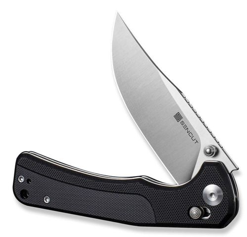 купить Нож походный Sencut S25001-1 Slybolt, G10 negru, Crossbar Lock в Кишинёве 