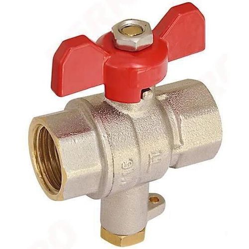 купить Запорная арматура Ferro Шаровой кран с муфтой 1/2" FF KMT1 в Кишинёве 