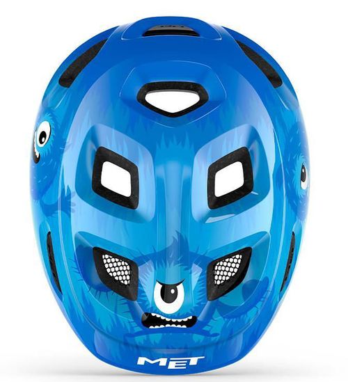 купить Защитный шлем Met-Bluegrass Hooray blue monsters glossy S в Кишинёве 