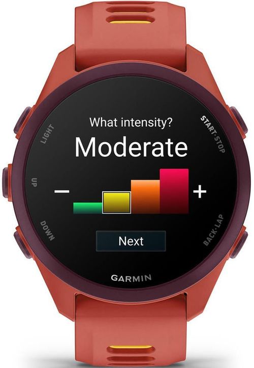 cumpără Ceas inteligent Garmin Forerunner 170 Music, GPS, WiFi, Red Pink/Mango, WW (010-03920-13) în Chișinău 