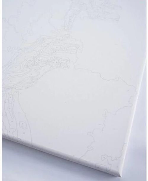 cumpără Tablou pe numere BrushMe BS53929 (în cutie) Câinele de foc în Chișinău 